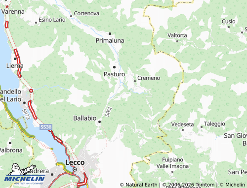 MICHELIN Maggio map - ViaMichelin