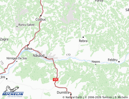 MICHELIN Gersa I map - ViaMichelin
