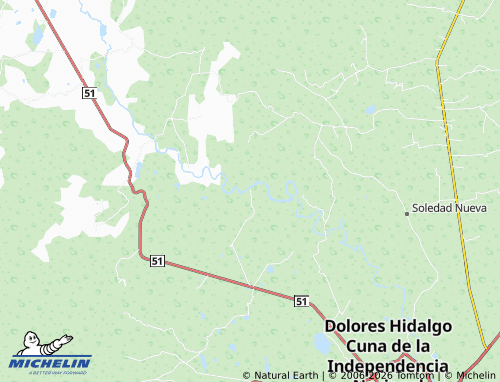 Mapa MICHELIN Jericó de Trancas - ViaMichelin