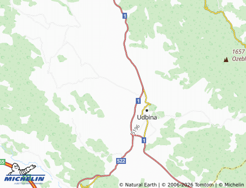 Mapa MICHELIN Rebić - ViaMichelin