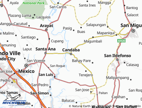 Mappa MICHELIN Candaba - ViaMichelin
