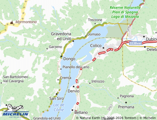 MICHELIN Olgiasca map - ViaMichelin