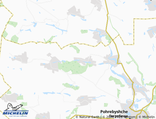 Mappa MICHELIN Lishchyntsi - ViaMichelin