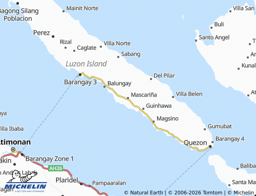 MICHELIN Mascariña map - ViaMichelin