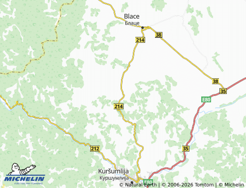 Mapa MICHELIN Barbatovac - ViaMichelin