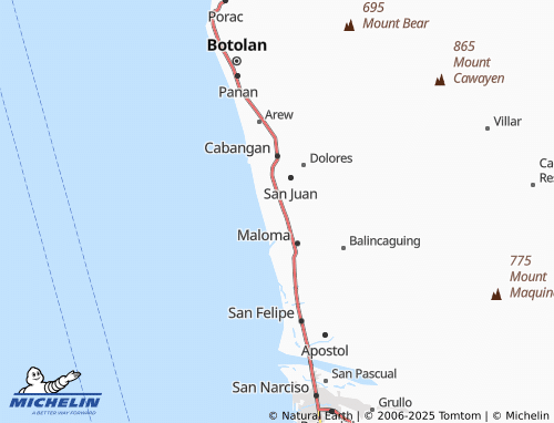 MICHELIN Tondo map - ViaMichelin