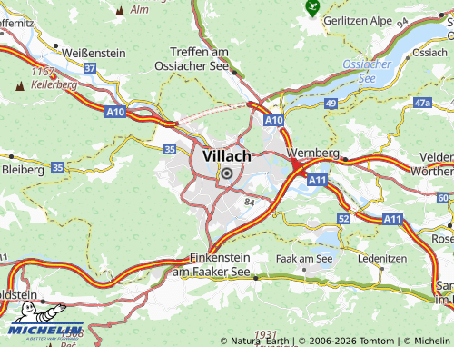 Mappa MICHELIN Villaco - ViaMichelin