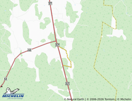 Mapa MICHELIN El Mezquite - ViaMichelin