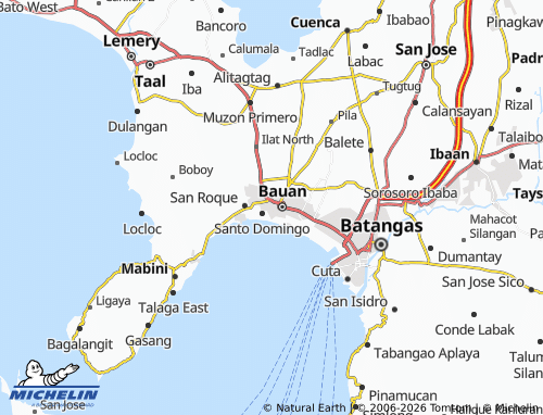 MICHELIN Barangay 2 map - ViaMichelin
