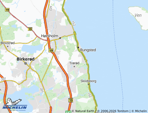 Mapa MICHELIN Frederiksholm - ViaMichelin