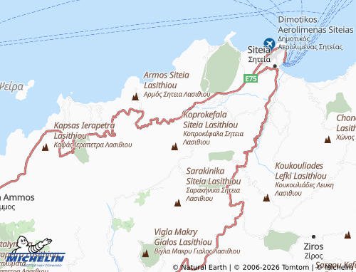 MICHELIN Riza map - ViaMichelin