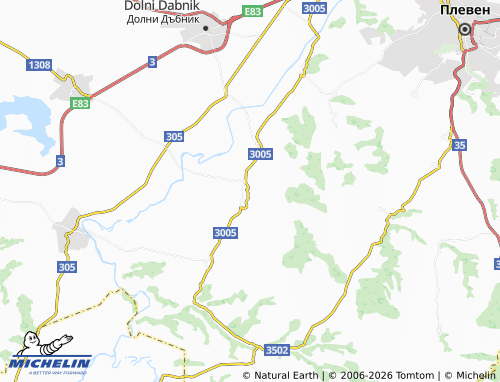 Mappa MICHELIN Petarnitsa - ViaMichelin