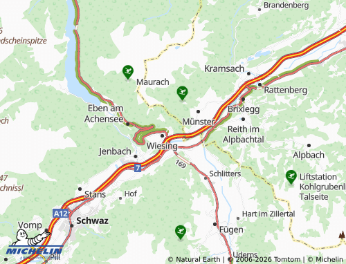 Mapa MICHELIN Dikat - ViaMichelin