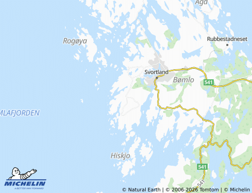 Kaart MICHELIN Meling - ViaMichelin