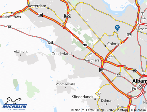 Mappa MICHELIN Guilderland - ViaMichelin