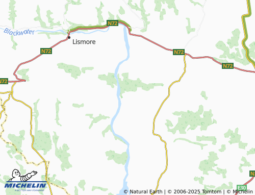 MICHELIN Villierstown map - ViaMichelin