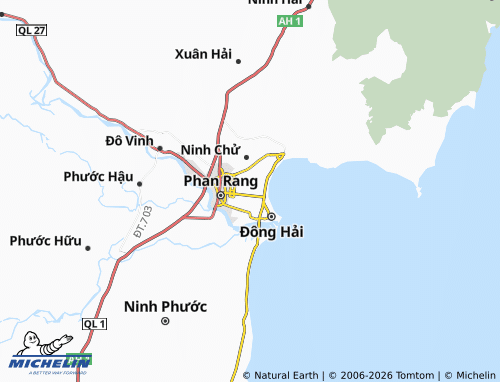 Mapa MICHELIN Mỹ Bình - ViaMichelin