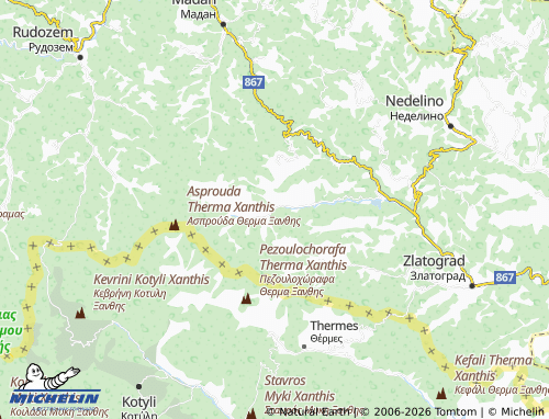 Mappa MICHELIN Erma reka - ViaMichelin