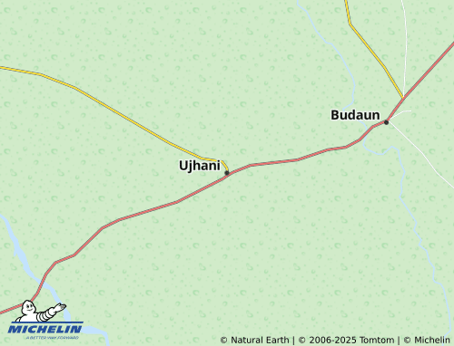 MICHELIN Ujhani map - ViaMichelin