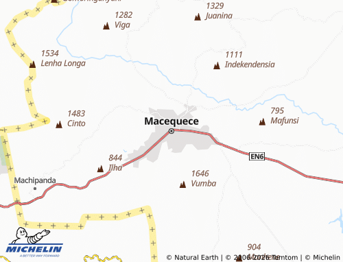 Mappa MICHELIN Macequece - ViaMichelin