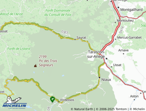 MICHELIN La Freyte map - ViaMichelin