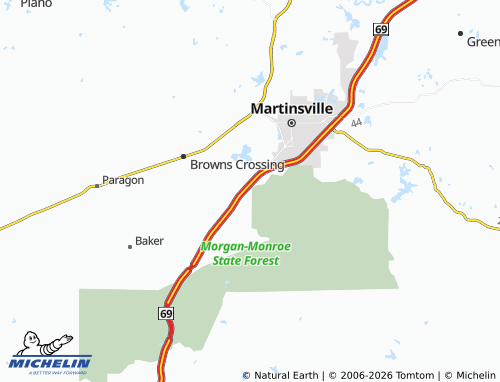Carte MICHELIN Maxwell - ViaMichelin