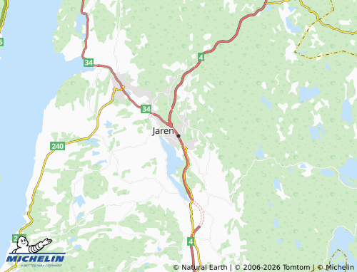 Mapa MICHELIN Jaren - ViaMichelin