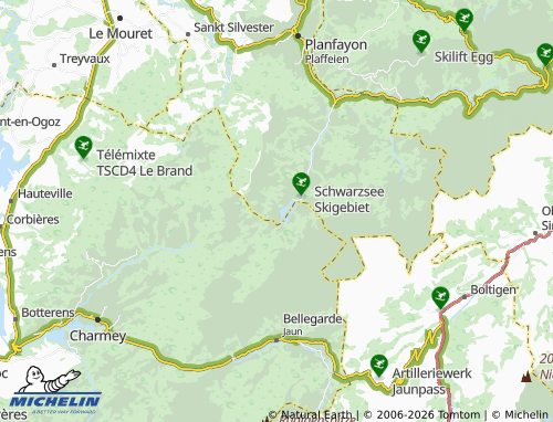 MICHELIN-Landkarte Schwarzsee Bad - ViaMichelin