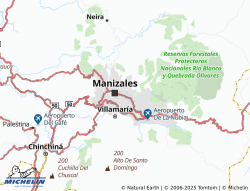 MICHELIN La Argentina map - ViaMichelin