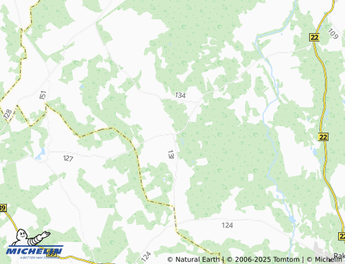 MICHELIN Pikevere map - ViaMichelin