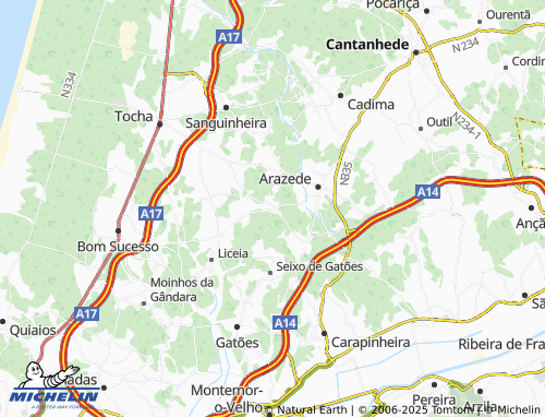 Mapa MICHELIN Bebedouro - ViaMichelin