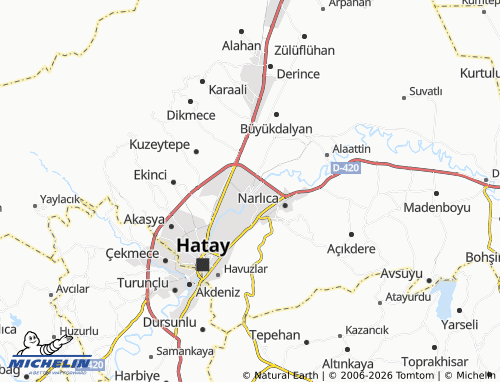 Mappa MICHELIN Güzelburç - ViaMichelin