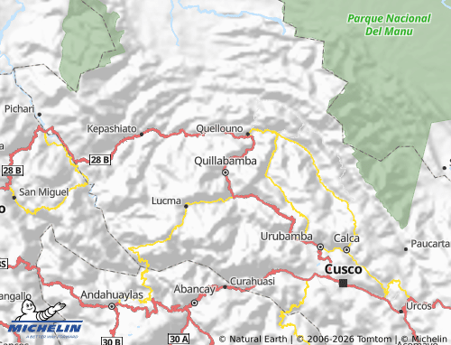 Carte MICHELIN La Convención - ViaMichelin
