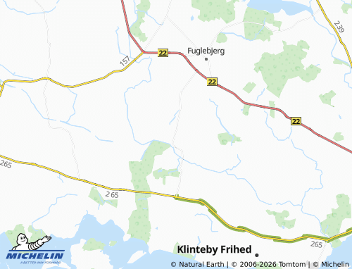 MICHELIN-Landkarte Sandved - ViaMichelin