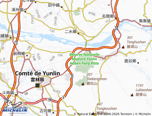 MICHELIN Linnei Township map - ViaMichelin
