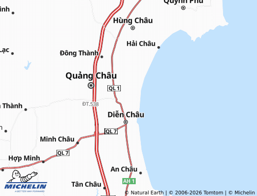 Mapa MICHELIN Diễn Bích - ViaMichelin