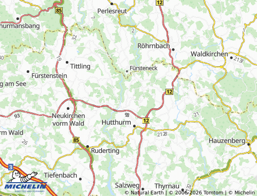 MICHELIN München map - ViaMichelin