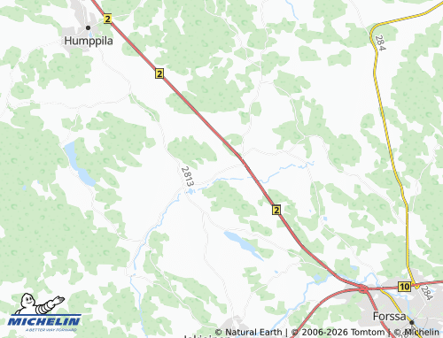 MICHELIN-Landkarte Jänhijoki - ViaMichelin