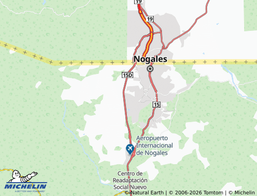 MICHELIN Las Torres map - ViaMichelin