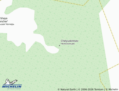 MICHELIN-Landkarte Chelyuskintsev - ViaMichelin