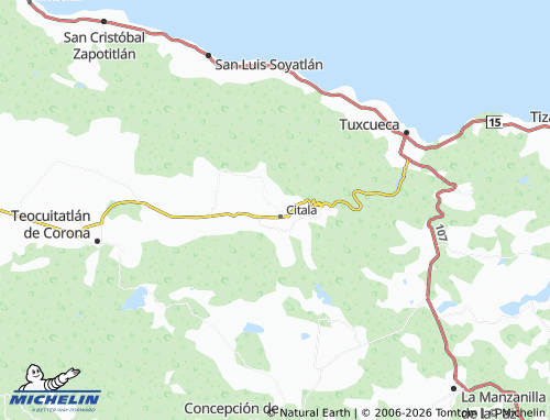 MICHELIN La Rueda map - ViaMichelin