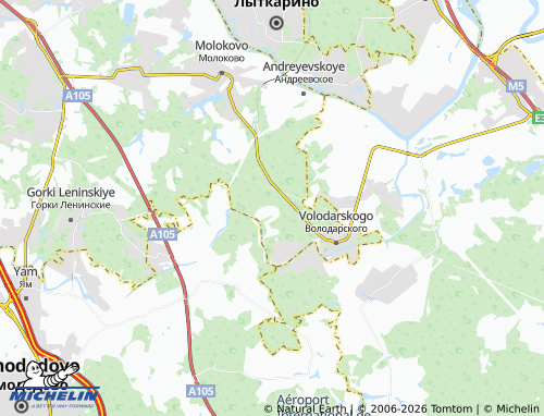 Carte MICHELIN Grigorchikovo - ViaMichelin