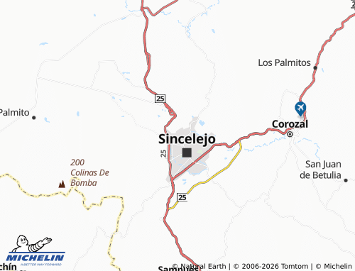 Carte MICHELIN 17 de Septiembre - ViaMichelin
