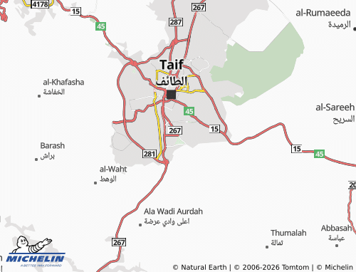 Carte MICHELIN alradaf - ViaMichelin