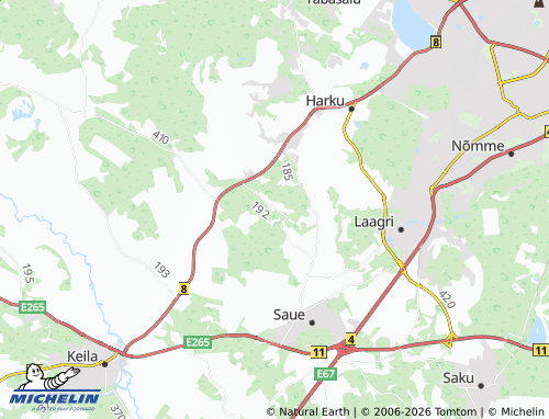 Mapa MICHELIN Püha - ViaMichelin