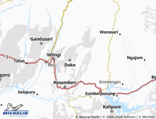 MICHELIN-Landkarte Jambepawon - ViaMichelin