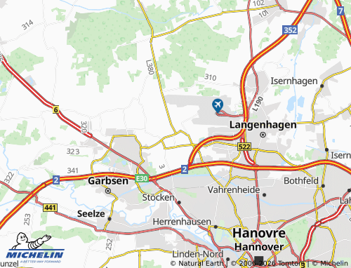MICHELIN Engelbostel map - ViaMichelin