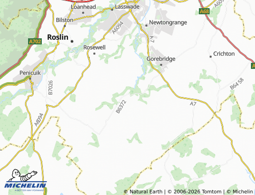 Mappa MICHELIN Temple - ViaMichelin