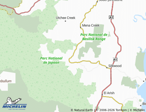 MICHELIN Japoonvale map - ViaMichelin
