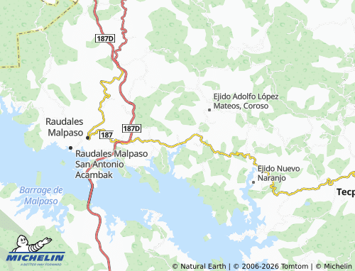 Mapa MICHELIN Láminas - ViaMichelin